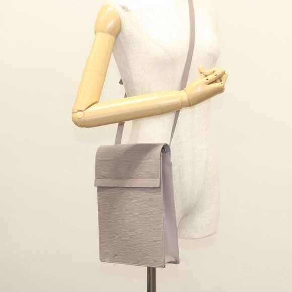 LOUIS VUITTON Epi Ramatuelle Shoulder Bag Lilac - Picture 1 of 16